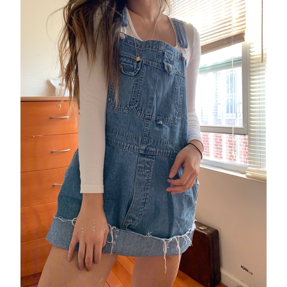 Vintage overall dress